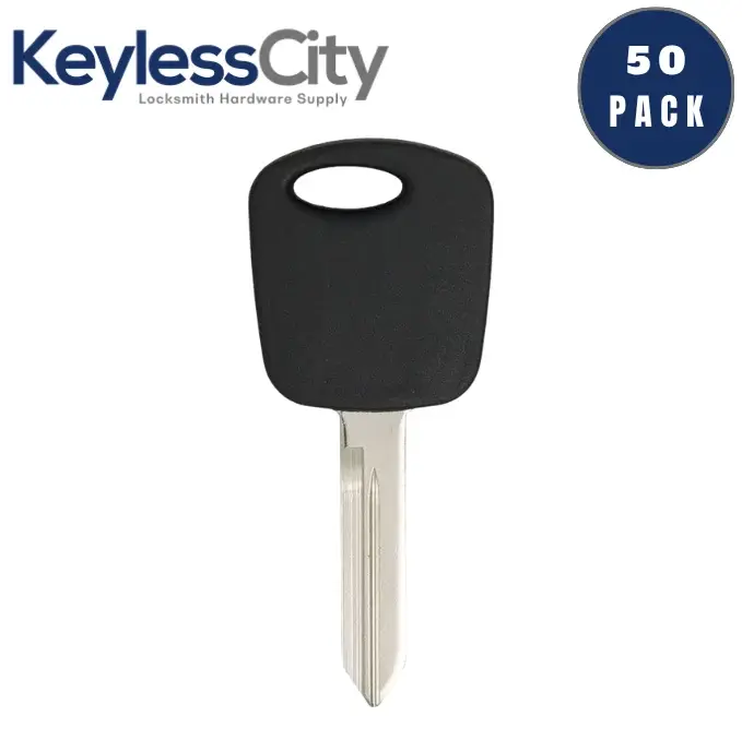 50 X Ford Lincoln Mercury Mazda H72 Transponder Key (4C) (AFTERMARKET) (BUNDLE OF 50)