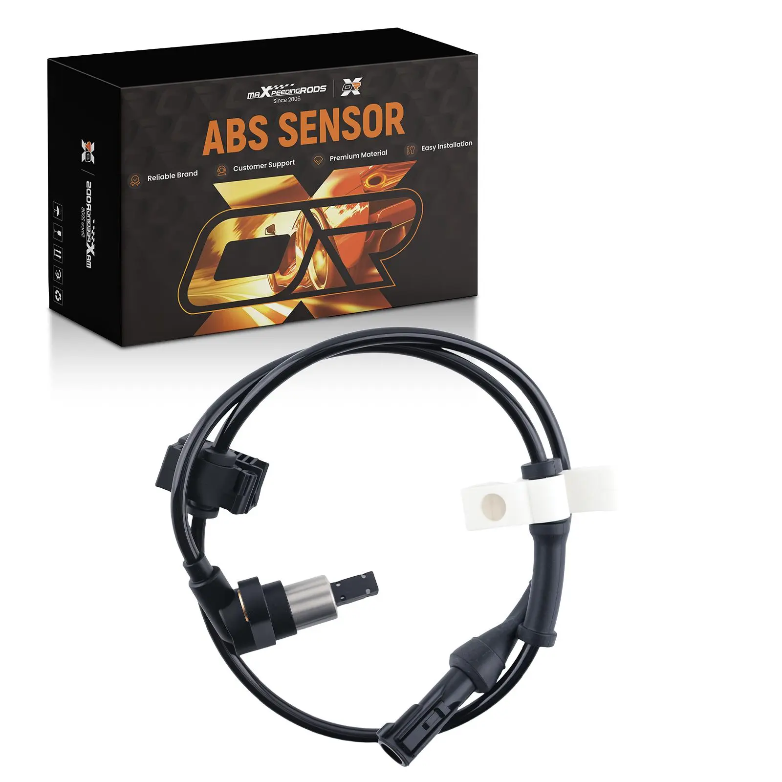 maXpeedingrods Front Right ABS Wheel Speed Sensor, Fit for Ford F-100/F-150 (1998-2003), OE Part Number XL3Z2C204BC