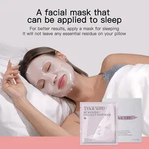 3Hours on-the-go Salon Facial Skincare Spa Experience-Humanized Deep Hydration Collagen Mask,Waterless Glow Mask, Night MASK for Bedtime, Comfort,34g.