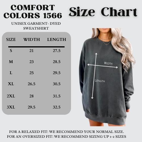 Comfort Color Custom Sweatshirt, Personalized College Letters Crewneck, Custom Text Vintage Sweatshirt Name Sweatshirt Gift,  Everyday
