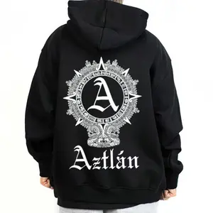 Aztlan Graphic Hoodie Sweatshirt T-Shirt Oversized Outfits Casual, Chicanos Clothing, Cholo Chicana Chicano Vibes
