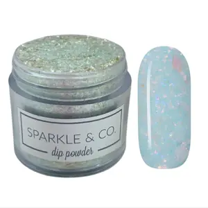Sparkle & Co. Dip Powders – Secret Menu: Azora Opal mini Dipping Powder - 1 Jar Lasts 5-7 Manis