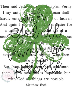 St Patrick’s day bible verse