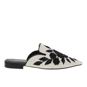 Seychelles Womens Around The World Mules Flats Casual - White Seychelles Womens Around The World Mules Flats Casual - White