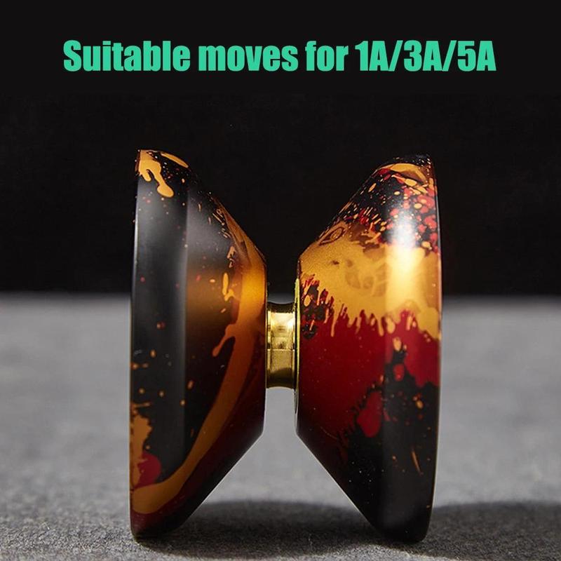 Yoyo Professional Magic Yoyo Metal Yoyo With 10 Ball Bearing Alloy Aluminum High Speed Unresponsive Yo Yo Classic Toys For Kids Yoyo Professional Magic Yoyo Metal Yoyo With 10 Ball Bearing Alloy Aluminum High Speed Unresponsive Yo Yo Classic Toys For Kids