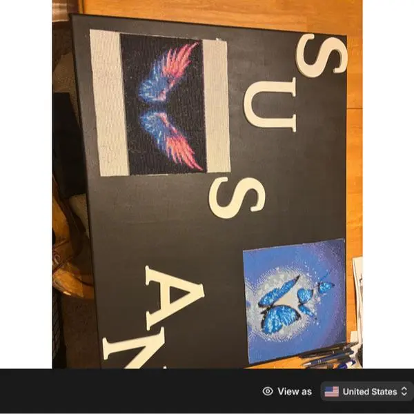 Diamonds Wizard Custom Diamond Painting Canvases Personalized Cross Stitch Artwork with Name or Phrase Gift for Home Decor