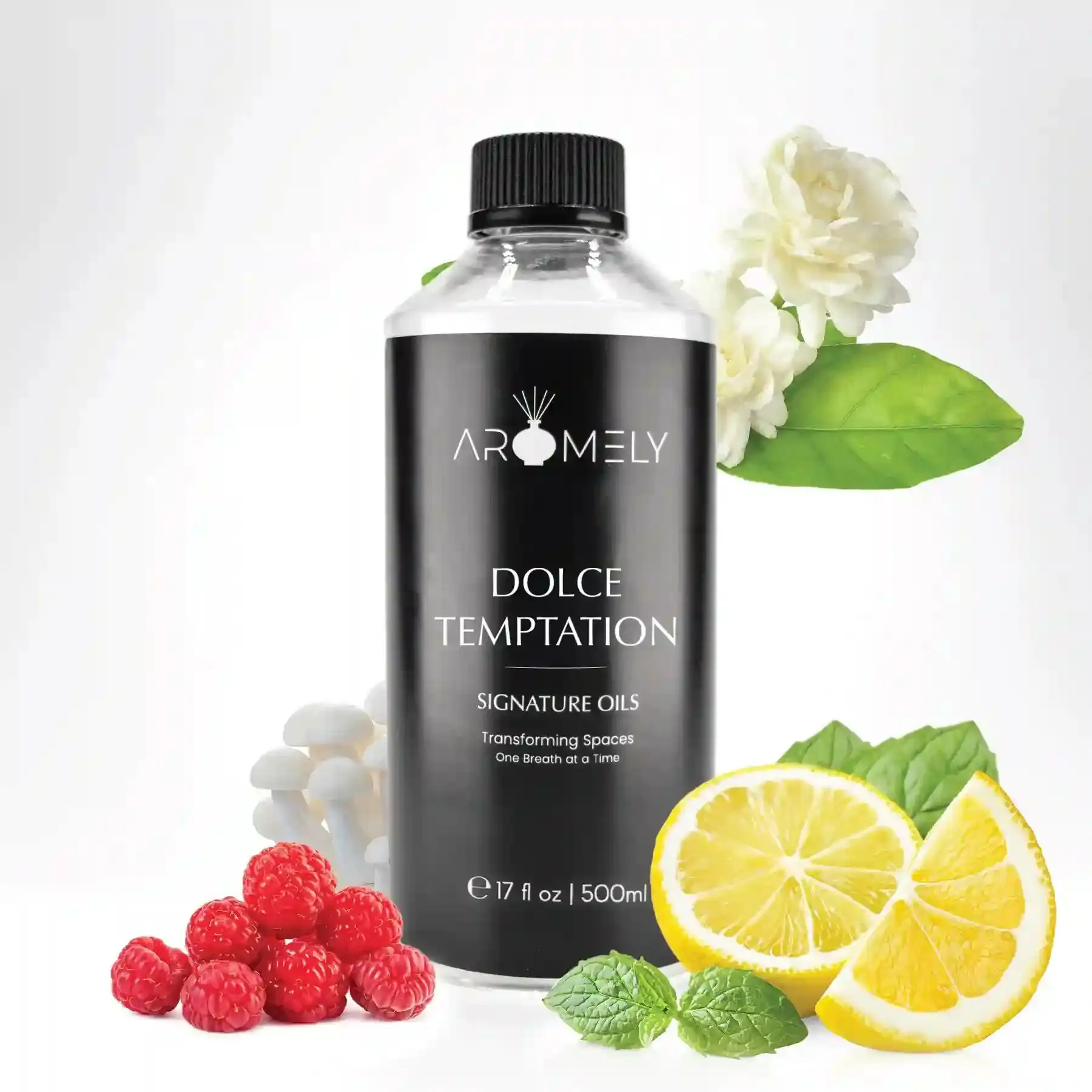 Dolce Temptation Aromatherapy Essential Oil - Fruity, Clean Scented Fragrance Inspired by Shangri-La Hotels & Resorts® Light Lemon Cream Hotel Scents