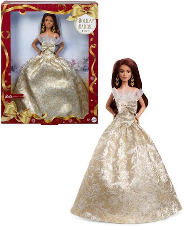 Barbie Holiday Doll 2025, Latina  [COLLECTIBLES] Paper Doll, Collectible