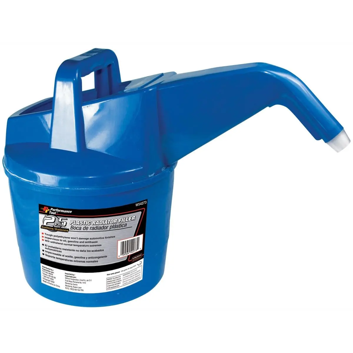 Wilmar WLMW54273 2.5 gal Plastic Radiator Filler, High-Quality Modern Products, Office & School Supplies