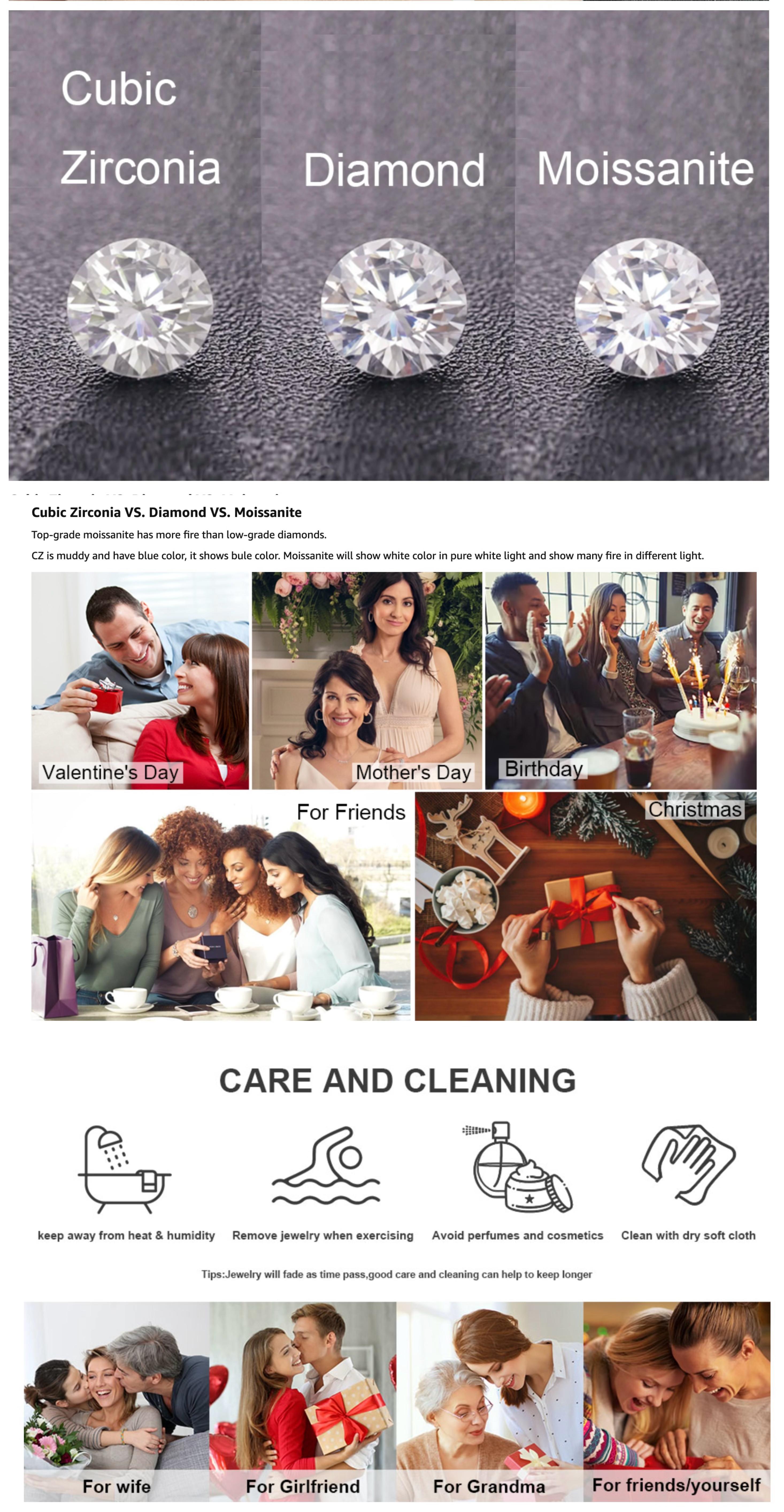 【#237 starry internity band】Moissanite Stackable band ring enhancer rings with 925 Sterling Silver Daily Anniversary wedding  ring band Synthetic Moissanite