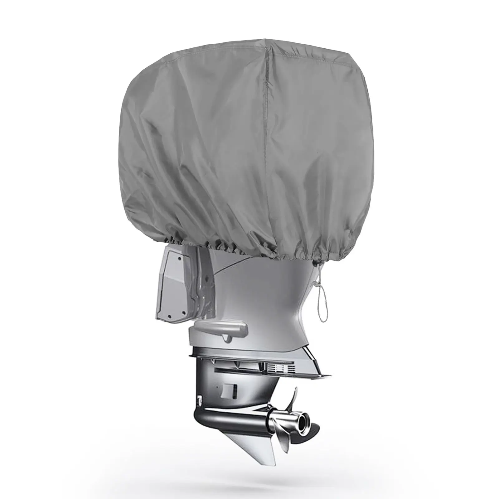 Vinpatio Premium 600D Waterproof Outboard Motor Cover - Heavy Duty, All-Weather Boat Engine Protector sohochic