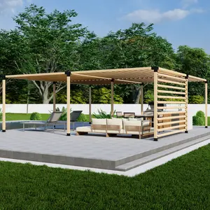 Pergola 4x4 Brackets Kit