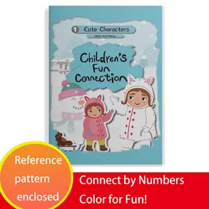Kids Focus & Attention Dot-to-Dot Book | Connect the Dots (Numbers) | Screen-Free Quiet Activity | Brain Boost + Fine Motor Skills