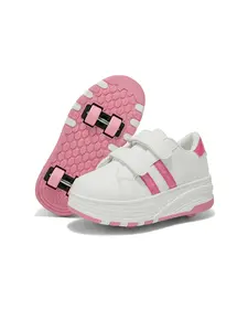 4-Wheel Roller Skates, Comfortable Lightweight Inline Skates for Teens, Unisex Kids' Rollers for All Seasons