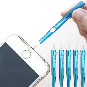 5-Pack Phone Charge Port Cleaning Tool Kit, Anti-Clogging Mini Brushes Cleaner for Smartphones, Electronic Devices, Smartphone