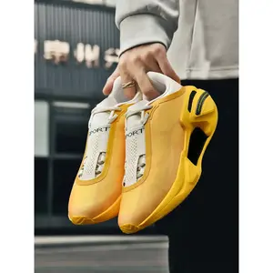 Men Women Lightweight Running Sports Shoes, Casual Fashion Street Style, Breathable Mesh Material, Innovative Suspension Sole, Perfect for Fast Pace Life