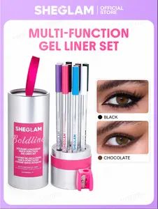 【FREE SHIPPING】SHEGLAM Boldline Longwear Multi-Function Gel Eye Liner Set
