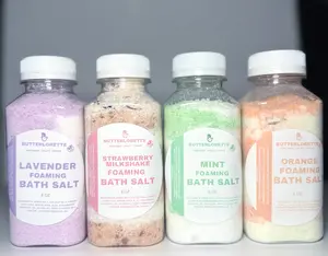 Foaming Bath Salt - Epson Foaming Bath Salt with Bubbles & Minerals for Relaxation, Alcohol-Free, Aromatherapy Benefits