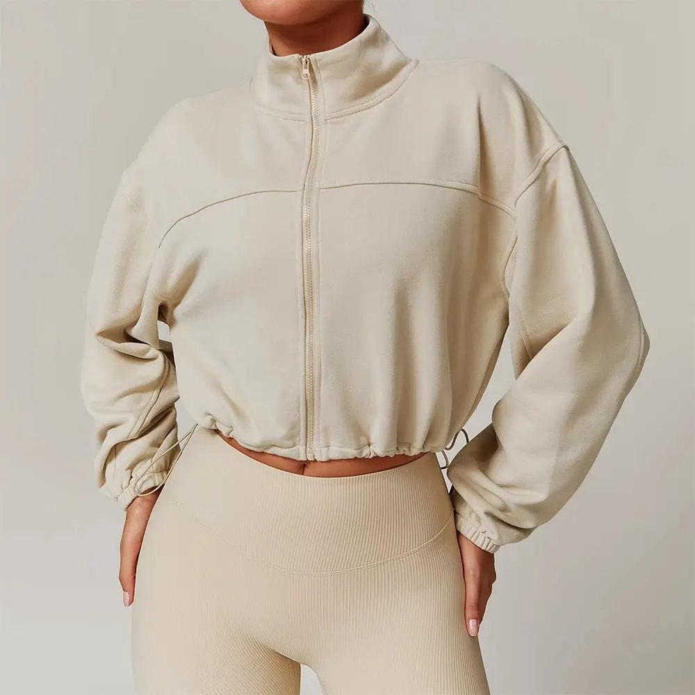 Aria Women's Cropped Jacket, Perfect for Any Occasion Casual Comfort