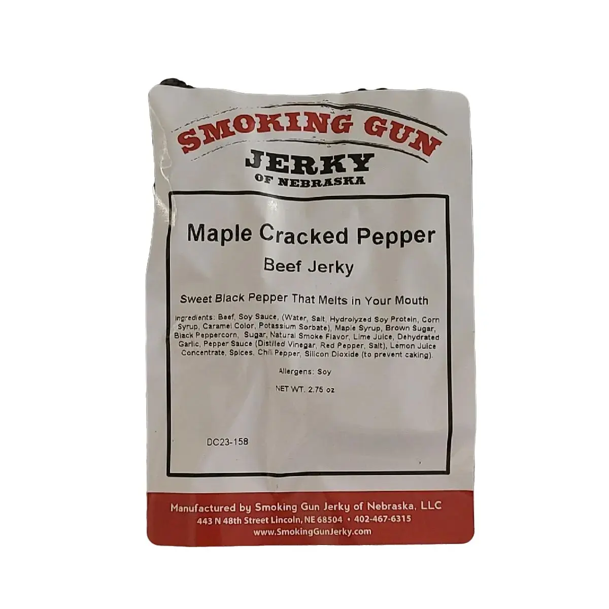 Smoking Gun Jerky's Maple Cracked Pepper