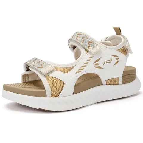 LAMINCOA Women's Orthopedic Open-Toe Sandals - Adjustable Hook-Loop Straps, Arch Support, Athletic Walking Shoes for Plantar Fasciitis Relief, Chunky Strappy Anti-Slip Mesh Cartoon All-Season Footwear