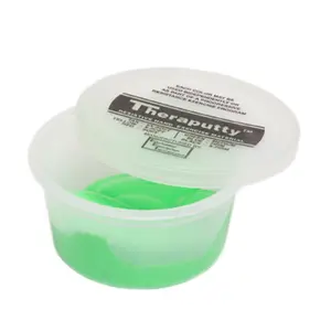 Fabrication Enterprises  CanDo Theraputty Exercise Material- 3 Oz.- Green - Medium