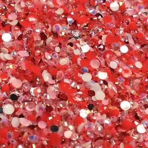 Strawberry Frost Rhinestone Mix
