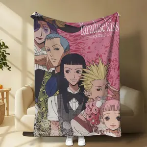 Vintage Aesthetic, Parradisee Kiss, Flannel Fleece Blanket, Ultra Soft and Warm High Definition Print, Cozy Room Decor Gift for Her | GN200226.R2746.ID00