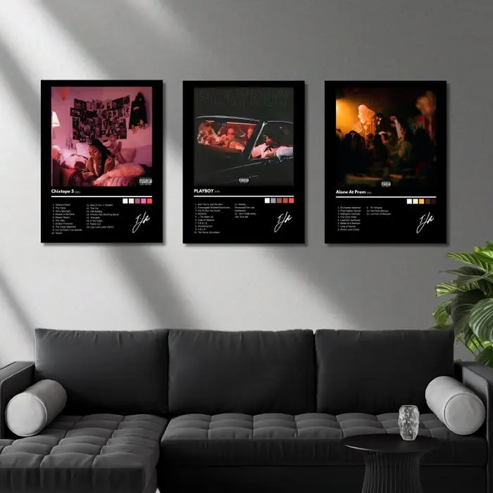 Tory Lanez  Album Cover Posters, PLAYBOY, Alone At Prom, Chixtape 5  Design ----  ,  Wall Print, Home Decor