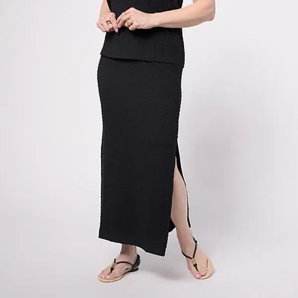 G by Giuliana Textured Knit Skirt