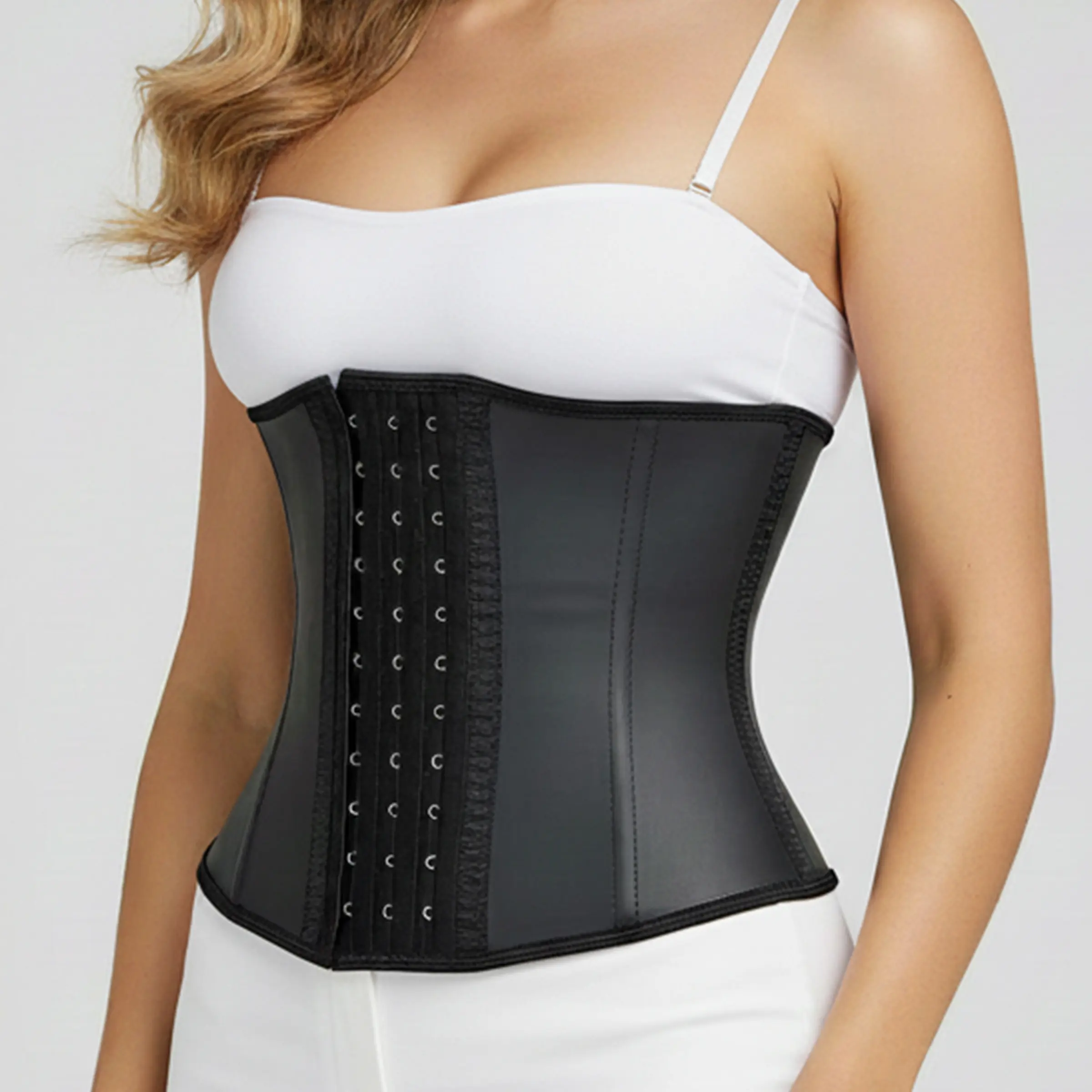 Adjustable Sports Waist Belt, Waist Trainer Belt, 4 Row Buckle Fit Sport Shapewear for Women, Matte Surface Body Shaper, All Seasons Workout Girdle, Womenswear