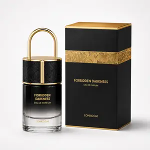 Forbidden Darkness Eau De Parfum, Luxury Black Gold Fragrance Spray for Men & Women, Elegant Scent for Daily Wear, Date Night & Gifts