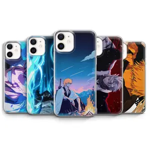 Bleach Phone Case Grimmjow Yhwach Ichigo Manga Anime Cover for iPhone 16, 15, 14, 13, 12, 11, Xs max, Xs