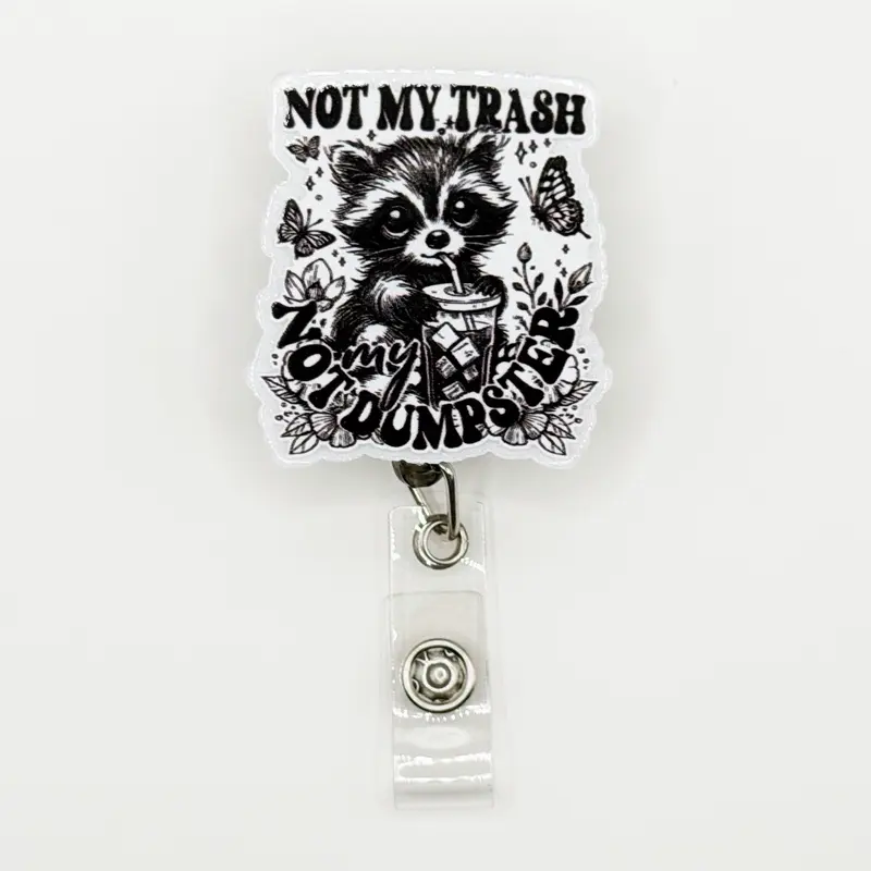 Badge Reels (Non-Beaded)                                            Includes 1 acrylic topper                                                      *LIVE CLAIMS ONLY*