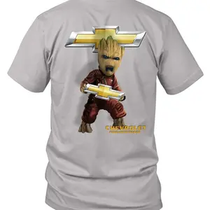 Cotton T-Shirt, Hoodie & Sweatshirt The Groot Chevrolet Shirt Shirt S to 3XL