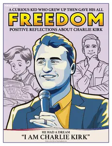 Charlie Kirk Coloring Book