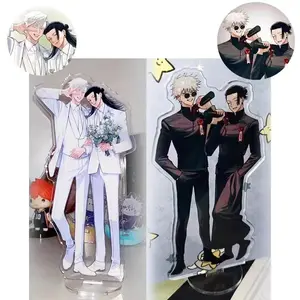 10cm Anime Jujutsu Kaisen Wedding Acrylic Stand Gojo Satoru Geto Suguru Desktop Ornaments Decoration