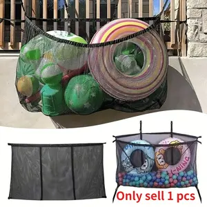 Large Capacity Lightweight Water Swimming Pool Float Storage Mesh Net Bag, Pool Accessories Organiser for Organizing Swim Rings, Ideal for Summer Fun