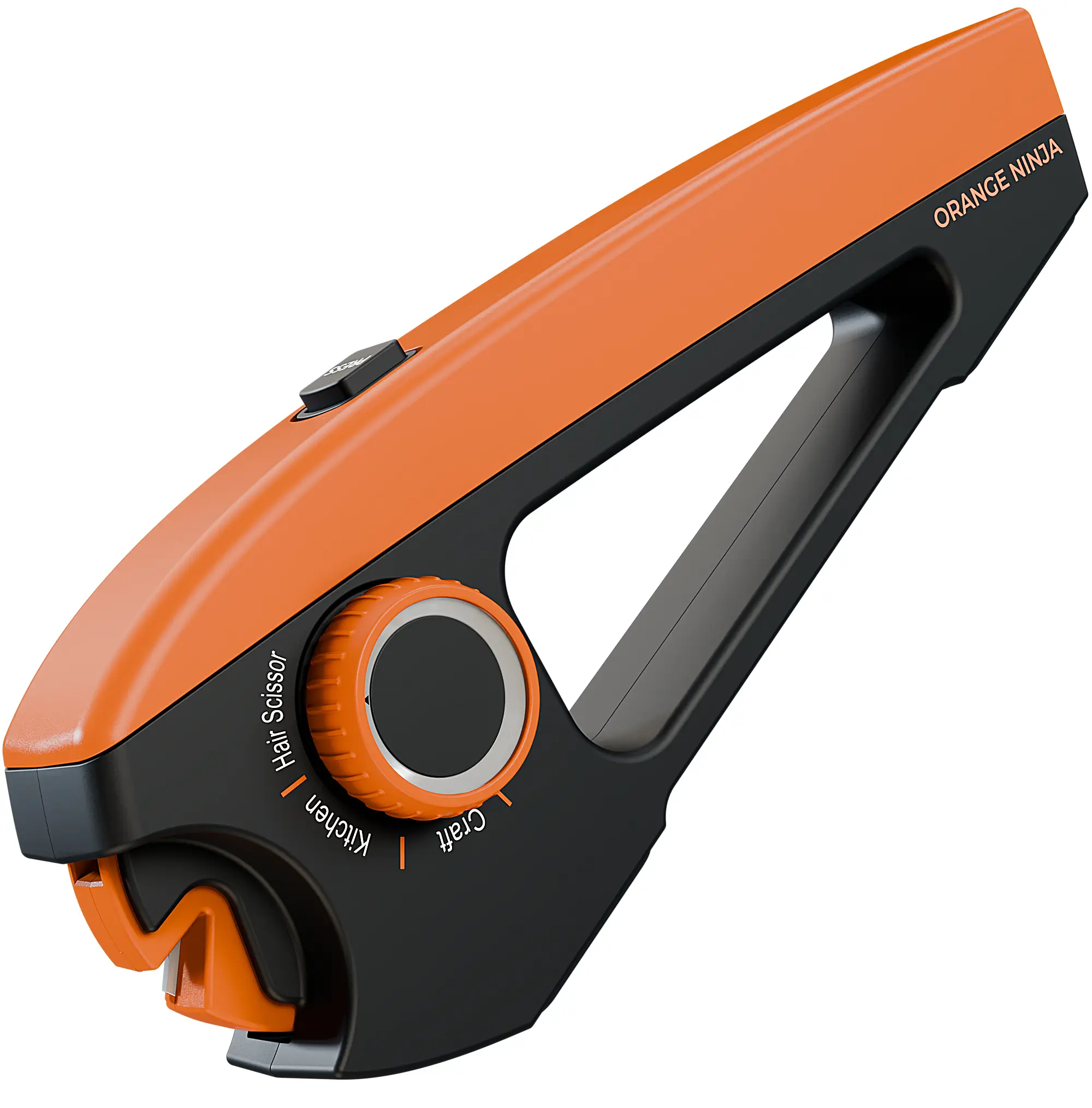 Orange Ninja 4-in-1 Scissor Sharpener - Professional Tool for Kitchen, Craft & Hair Orange Ninja 4-in-1 Scissor Sharpener - Professional Tool for Kitchen, Craft & Hair