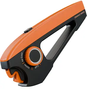 Orange Ninja 4-in-1 Scissor Sharpener - Professional Tool for Kitchen, Craft & Hair