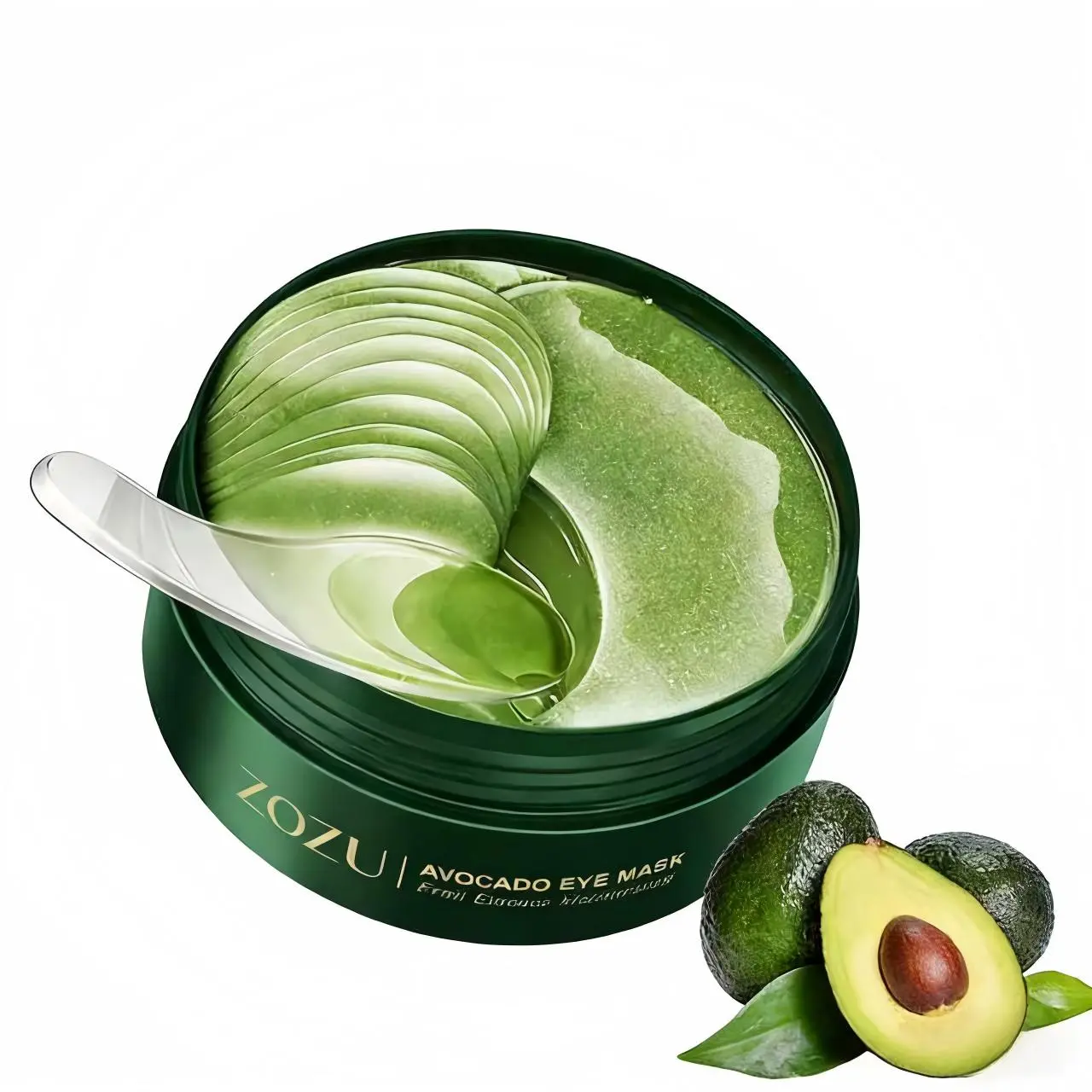 Avocado Moisturizing Eye bag Mask,60pcs/set Under Eye Mask, Eye Care Product for Dark Eye Bags, Skin Care  Gift Moisturizer Hydrating Comfort