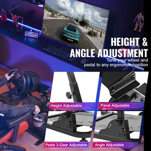 Father's Day Gift VEVOR Racing Simulator Steering Wheel Stand for Mainstream Brands