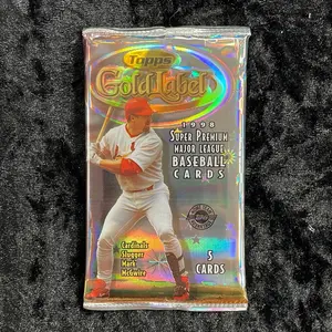 One Pack of 1998 Topps Gold Label MLB Baseball Trading Cards