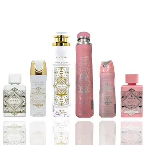Badee Al Oud Honor and Glory perfume + Badee Al Oud Honor and Glory Air Freshener + Badee Al Oud Honor and Glory Deodorant+ Badee Al Oud Noble Blush perfume + Badee Al Oud Noble Blush Air Freshener + Badee Al Oud Noble Blush Deodorant
