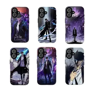 Anime Solo Leveling Phone Case for Phone Case Protection, Shockproof For IPhone 17-12, Pro Max, Pro Plus, and Samsung S25 24 23 Safety Case
