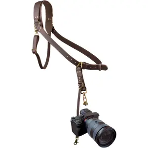 Leather Camera Harness for 1 Camera,Single Camera Strap for Photographers,Camera  Strap Quick Release DSLR