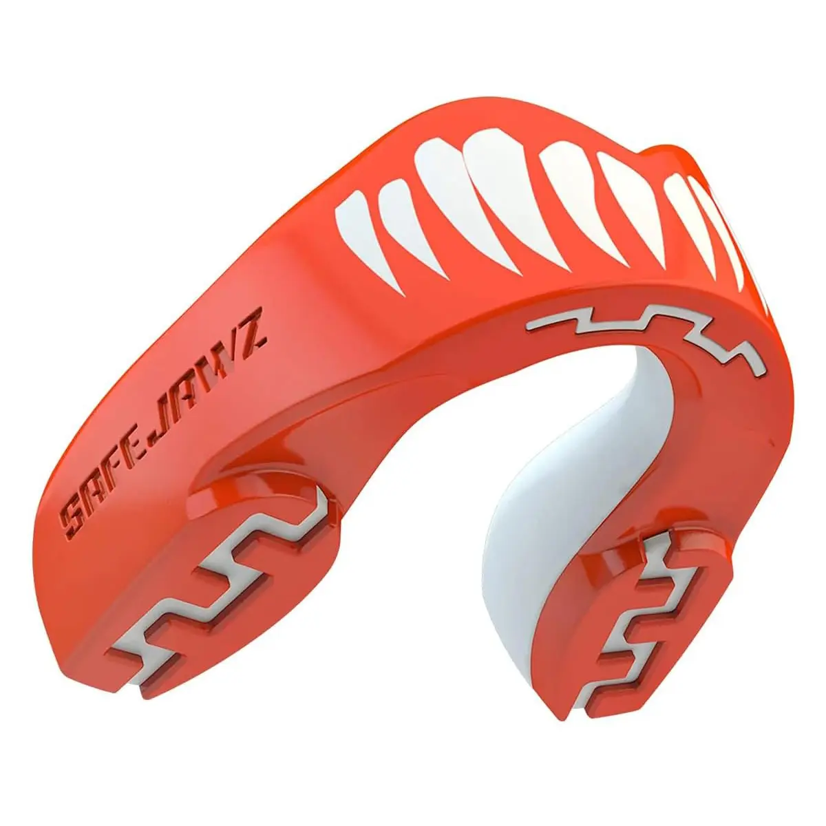 SafeJawz EXTRO Dual Layer Mouth Guard with Case for Basketball, Lacrosse, Football, MMA, Hockey, Wrestling - Adult 12+ Years - VIPER