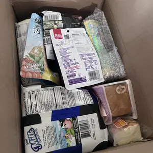 Bite Me Asian Snack Box - 15 Items Including 4 Candies 4 Cookies 3 Chips  1 Beverages 3 Bakery goods Perfect for Family Gatherings - Brownies