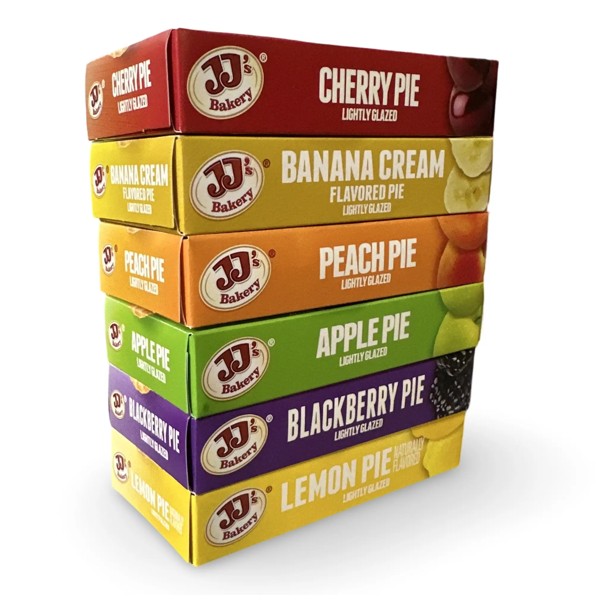JJ's Bakery Fruit Pie Variety Pack | 6 Flavors | 6 Pack