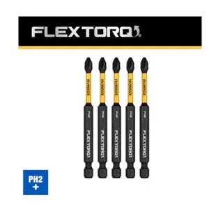 DEWALT 1/4-in x 3-1/2-in Phillips Impact Driver Bit (5-Piece)